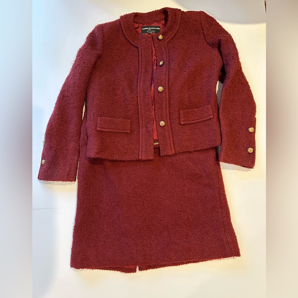 Vintage Chanel Creations  8 Jacket w Slirt